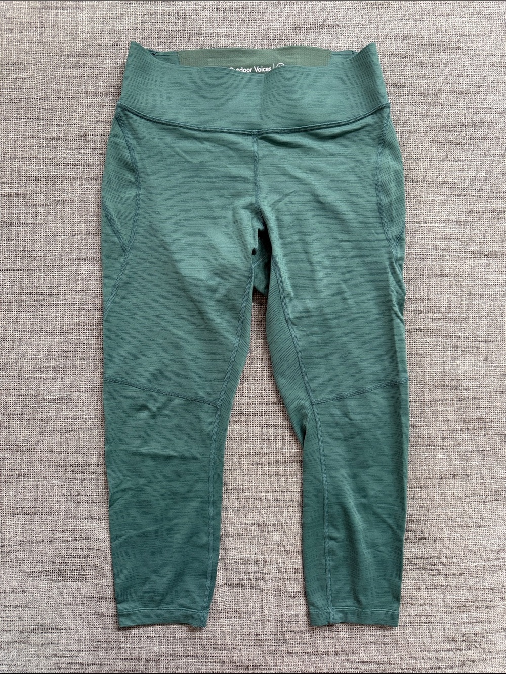 Outdoor Voices Forest Green 3/4 Leggings